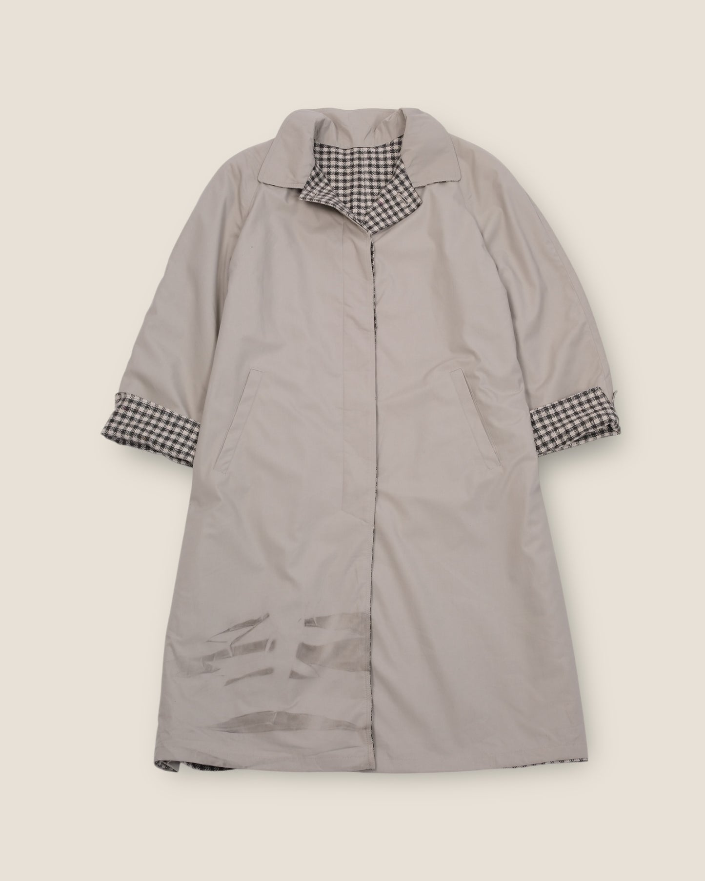 Reversible Vintage-Inspired Coat