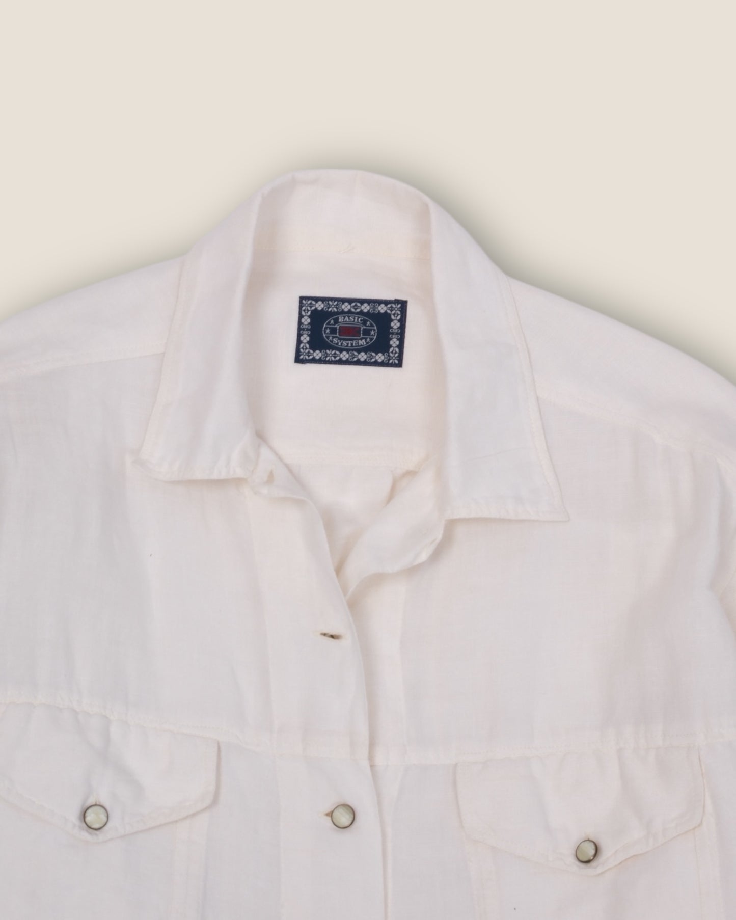 Natural White Shirt/Jacket