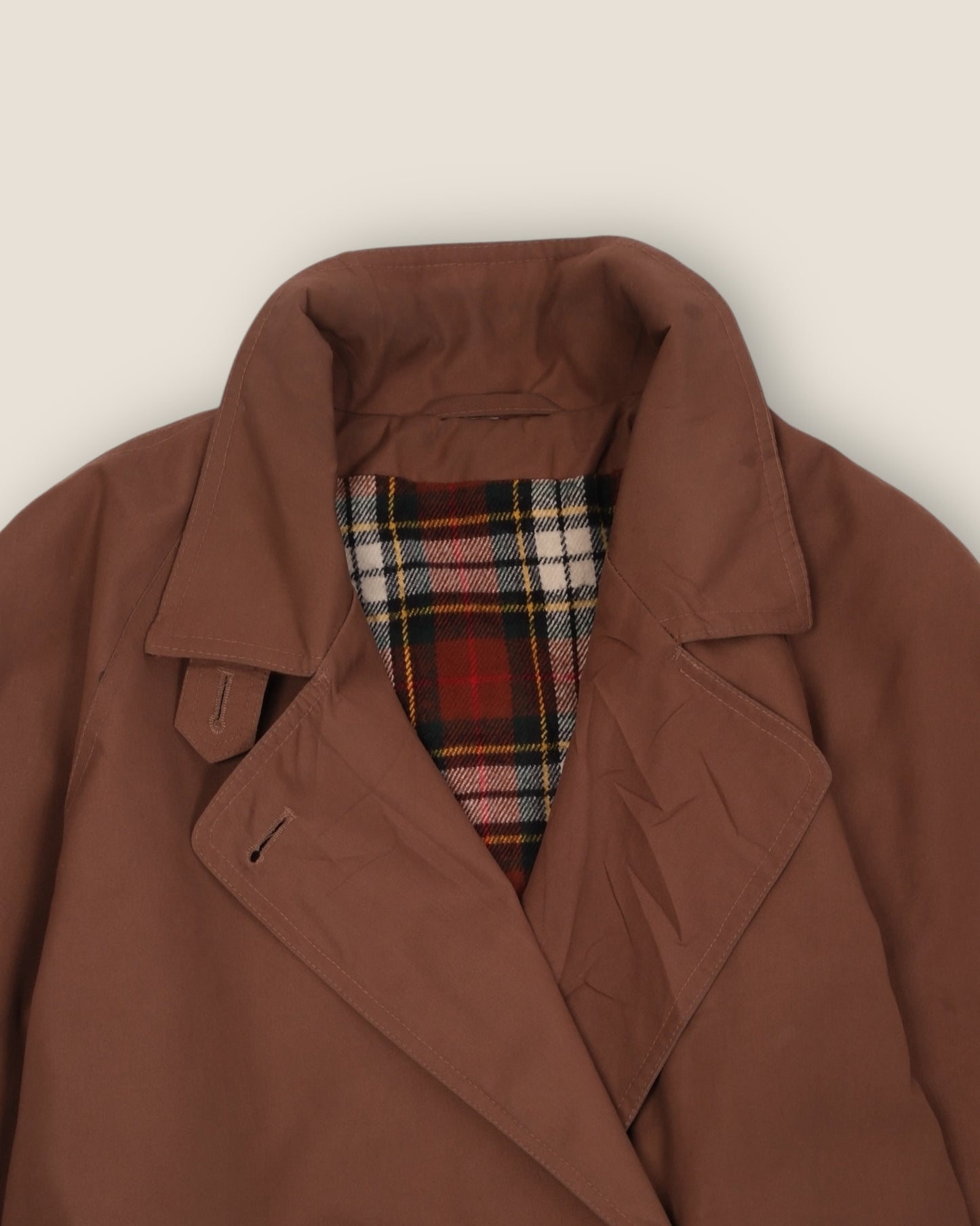 Vintage Double-Breasted Trench