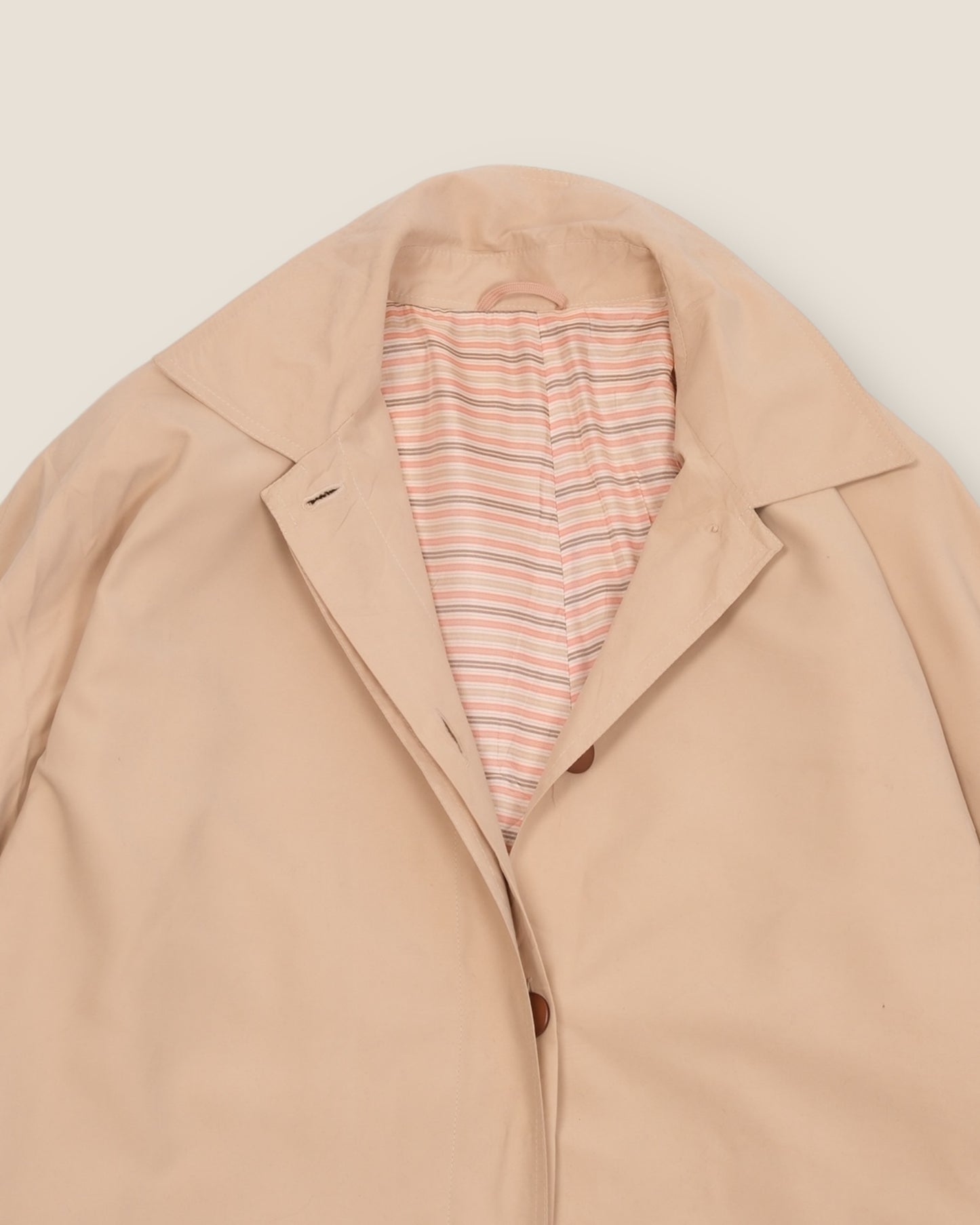 Vintage Minimalist Trench Coat