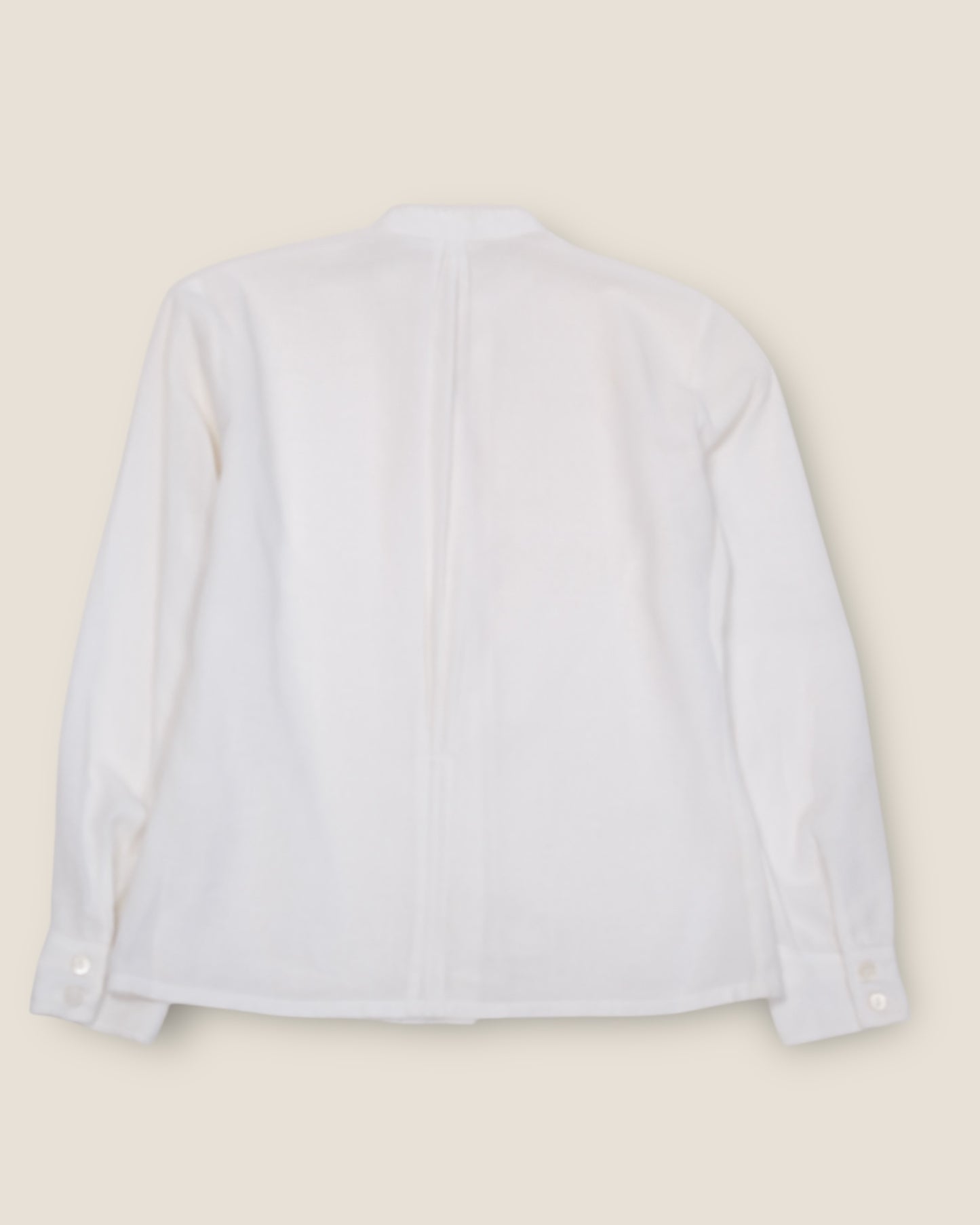 White Embroidered Shirt – Jean Cacharel Paris