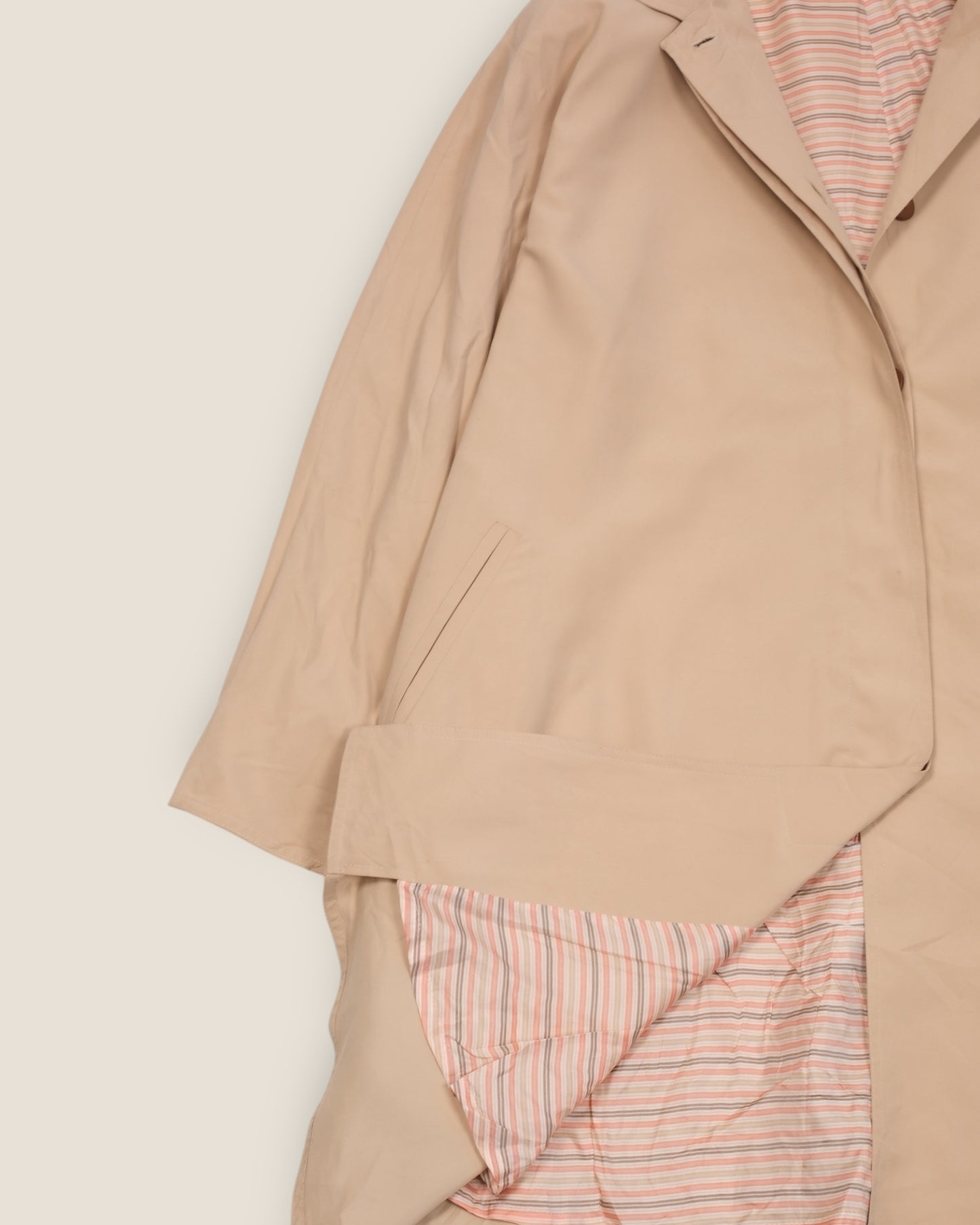 Vintage Minimalist Trench Coat