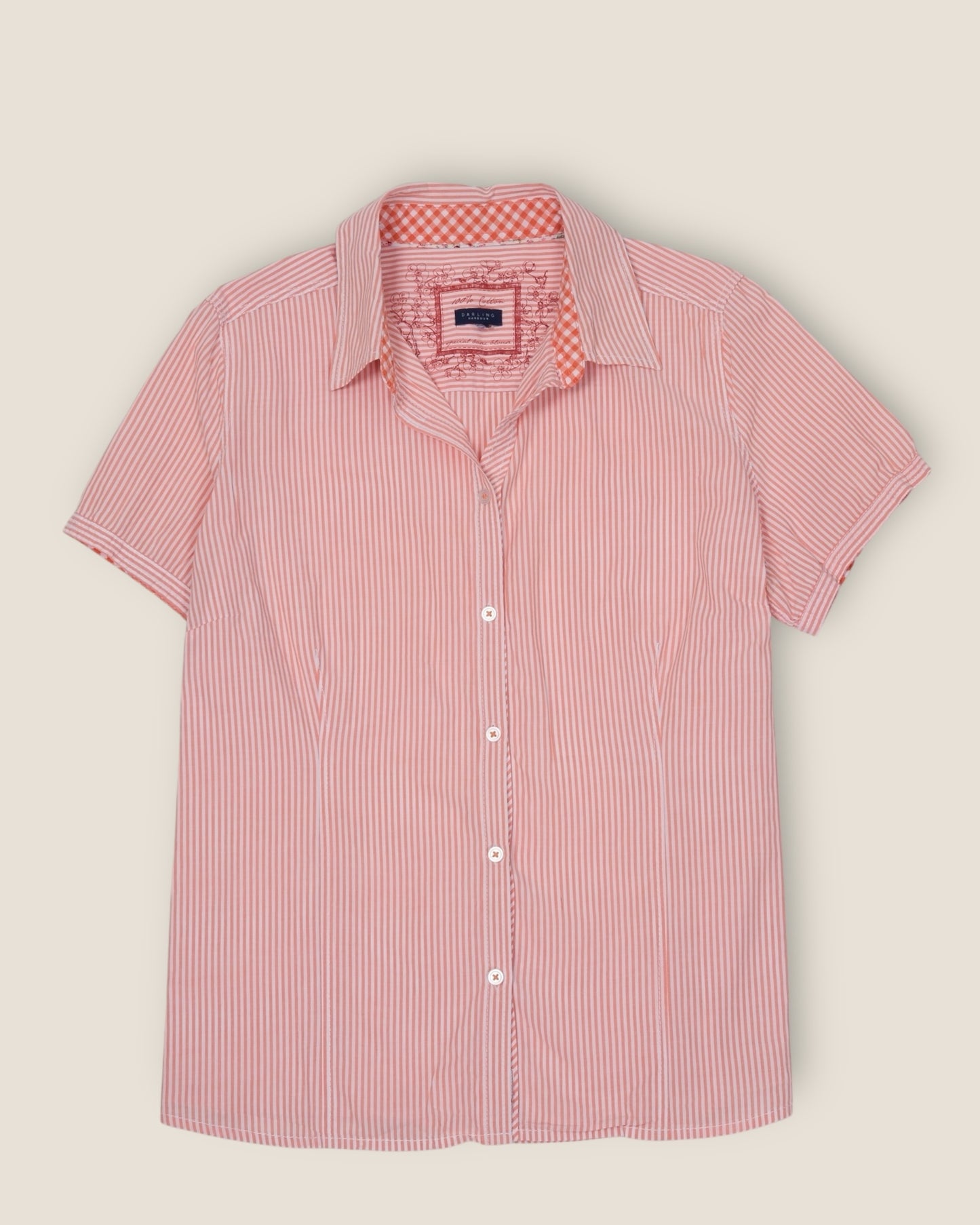 Orange/White Striped Shirt (Darling Harbour)