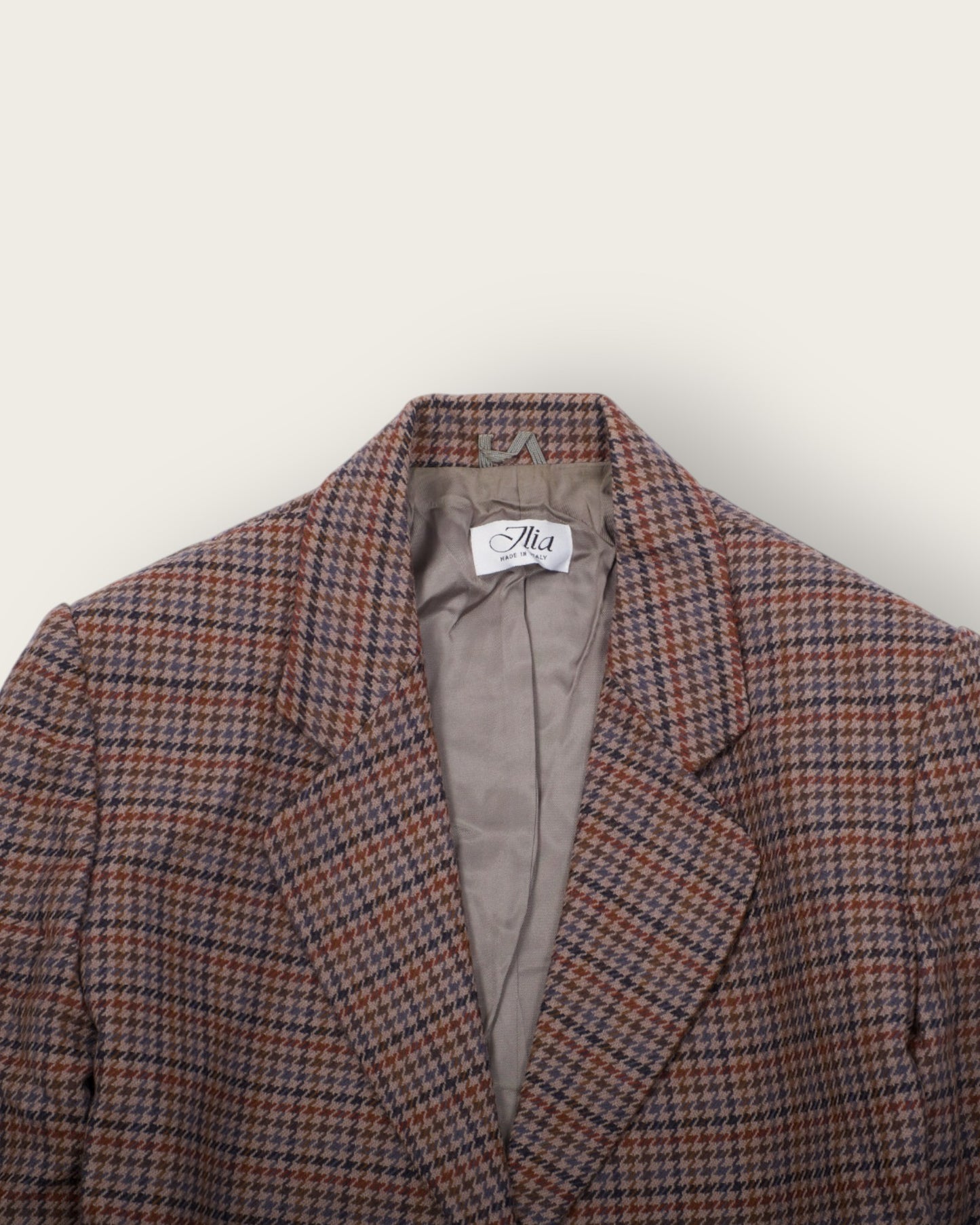 Alia Tailored Blazer – Made in Italy, Rust Tones