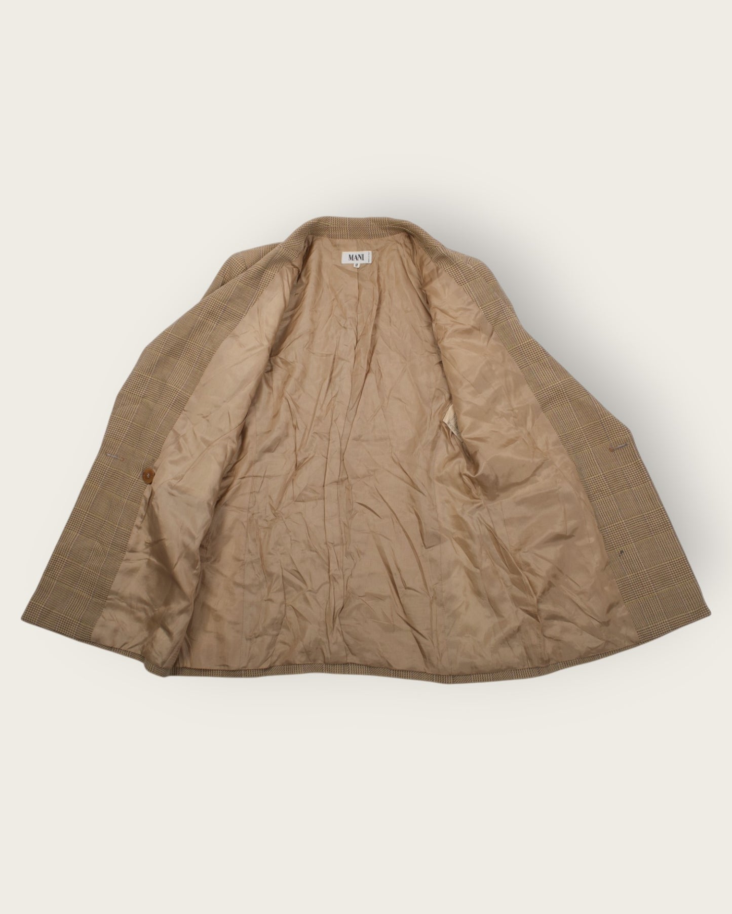 MANI by Giorgio Armani – Double-Breasted Camel Blazer