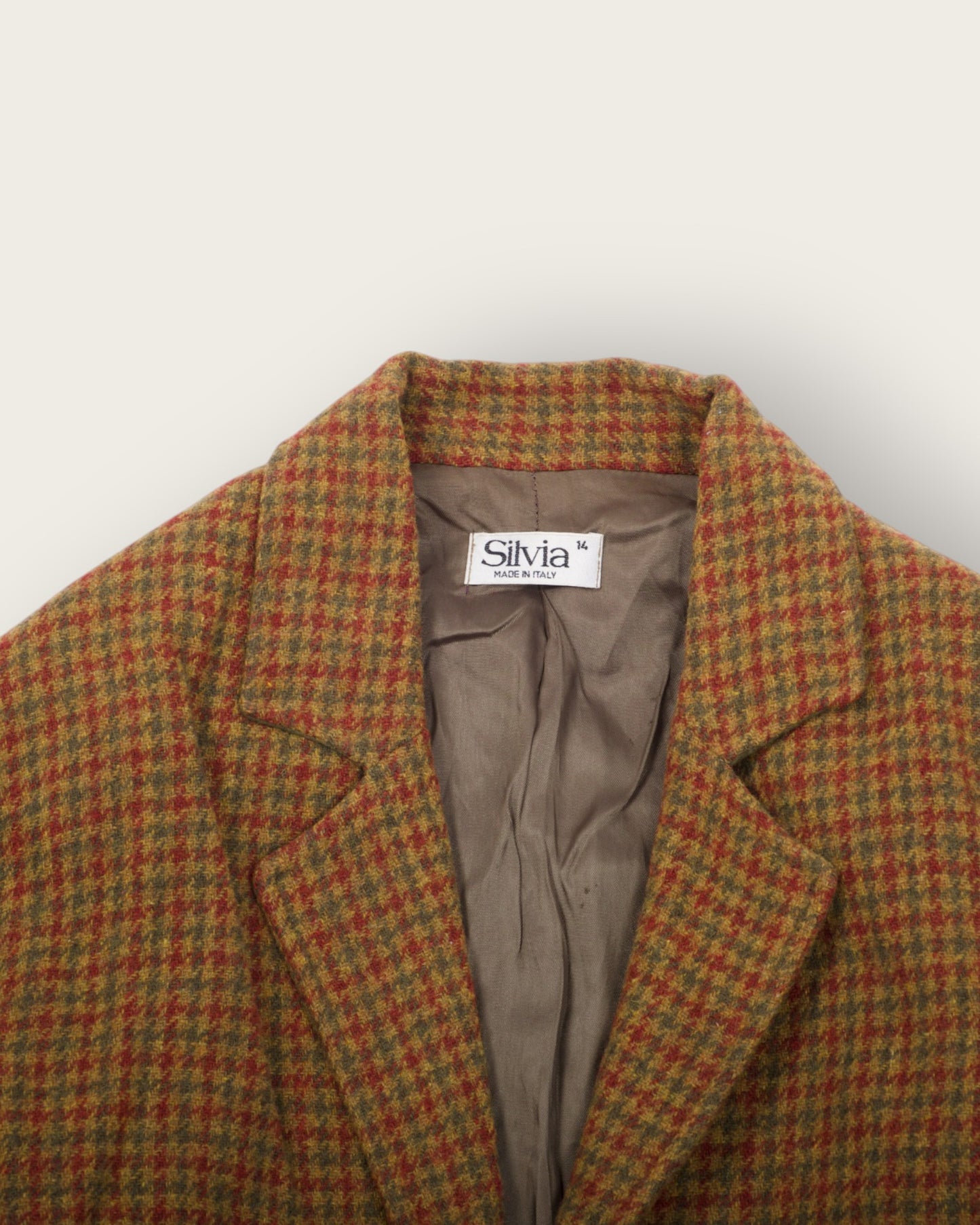 Silvia Houndstooth Blazer